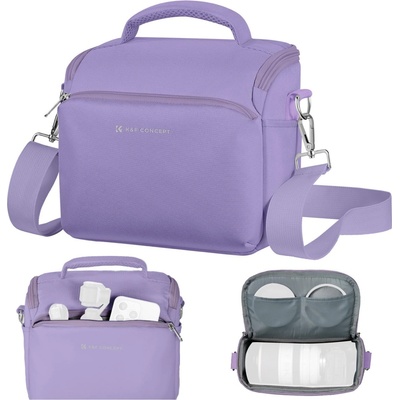 K&F Concept Чанта Sling Bag Small Crossbody (Purple) - KF13.179V7