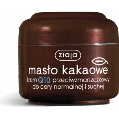 Ziaja Cocoa Butter Q10 Face Cream pre normálnu a suchú pleť 50 ml