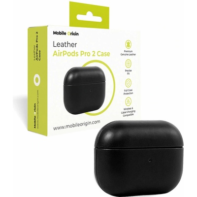 Mobile Origin Leather Case AirPods Pro 2 LC-APP-BLK-01