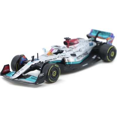 Mercedes AMG F1 W13 E Performance Miami Grand Prix 2022 G. Russel TARMAC Models 1:64