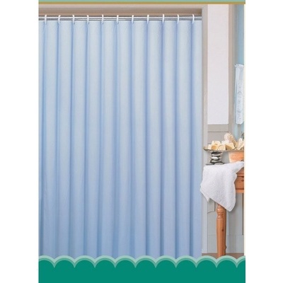 Sapho koupelnový závěs 180x180cm, 100% polyester, jednobarevný modrý - 0201103 M