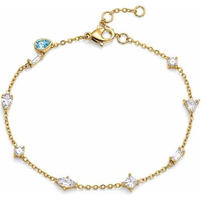 GRACE Jewellery Náramek s čirými zirkony Clara chirurgická ocel NR2391-JDB0312218