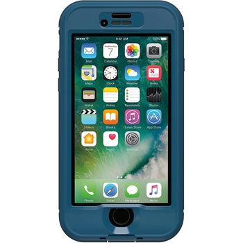 LifeProof Nuud Touch ID - удароустойчив и водоустойчив кейс за iPhone 8, iPhone 7 (син)