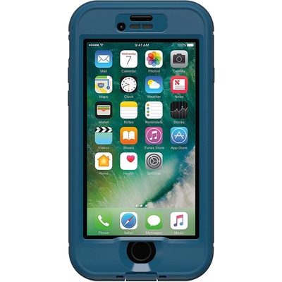 LifeProof Nuud Touch ID - удароустойчив и водоустойчив кейс за iPhone 8, iPhone 7 (син)