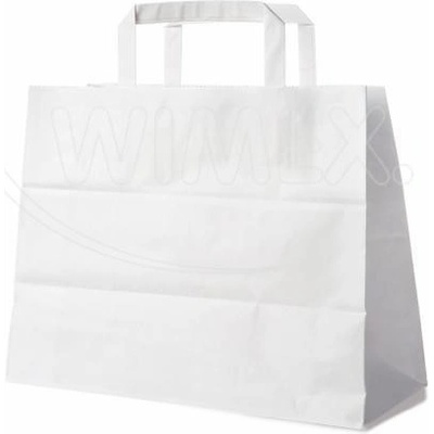 Wimex Papierová taška biela 32x16x27 cm (250 ks)