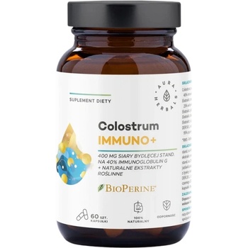 Aura Herbals Colostrum Immuno + BioPerine® [60 капсули]