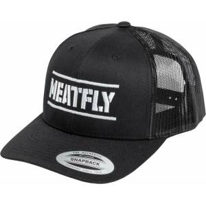 Meatfly шапка с козирка Docker Trucker Black | Черен | Размер Meatfly | Cheren | МЪЖЕ | ЕДИН РАЗМЕР