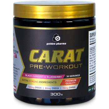 GOLDEN PHARMA CARAT PRE-WORKOUT 300 g