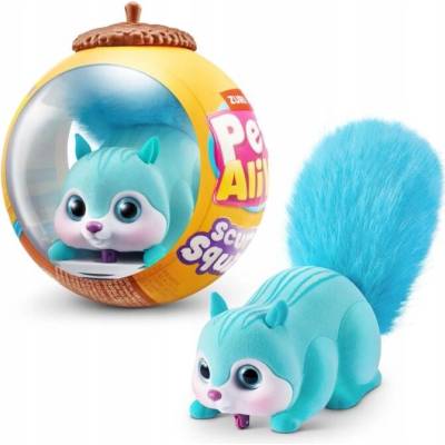 Zuru Pets Alive Scurry'n Squirrel - Modrá veverka 9565D