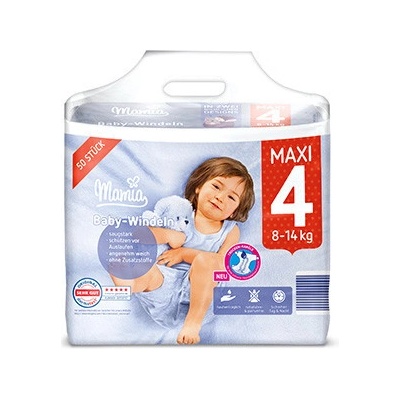 MAMIA pleny Maxi 4 8-14 kg 42 ks