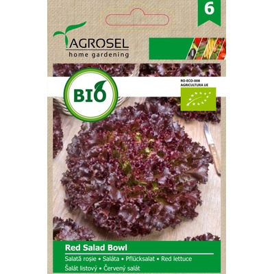 Agrosel Био семена за Червена салата Боул Bowl