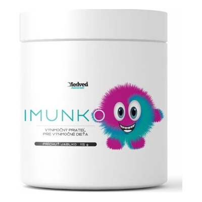 Medveď Natural Imunko jablko pre deti 115 g