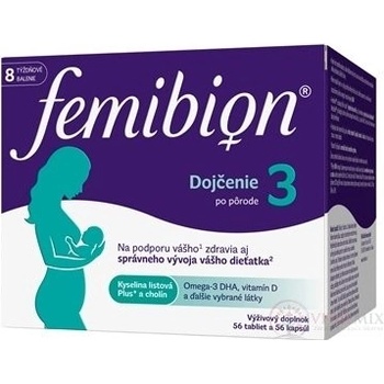 Femibion 3 Kojení 56 tablet + 56 tablet