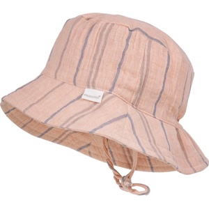 maximo Детска шапка maximo Kid's Mini Hut Band Musselin Futter Hat - Beigemeliert / Streifen - размер 51 cm (904-4137-0812)