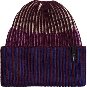 Selfhood Зимна шапка (beanie) Selfhood Rib Block Beanie - Burgundy - размер One Size (904-6568-0211)