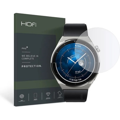Hofi Стъклен протектор FULL GLUE за Huawei Watch GT 3 Pro (46mm) от Hofi Glass Pro+ - Прозрачен (9589046923074)