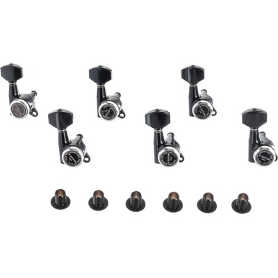 Gotoh SG381 MG-T 07 6L B Black Тунинг част за китара (SG381 MG-T 07 6L B)