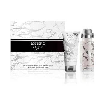 Iceberg Twice Platinum подаръчен комплект: EDT 125 ml + лосион за тяло 100 ml за жени