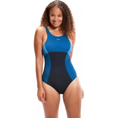 Speedo Цял бански womens shaping enlace printed