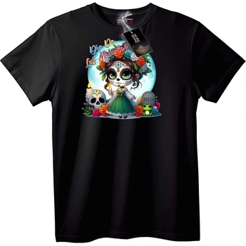 NOONEBRAND Тениска Día de los Muertos - XS, White