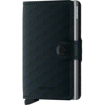 Secrid Miniwallet Optical - Black & Titanium - Black & Titanium Портфейли