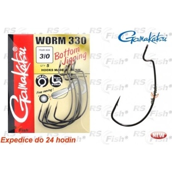 Gamakatsu Worm 330 Bottom Jigging vel.1 6 ks