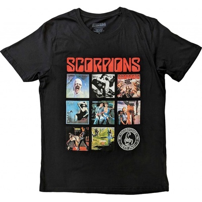 Scorpions tričko Remastered čierne