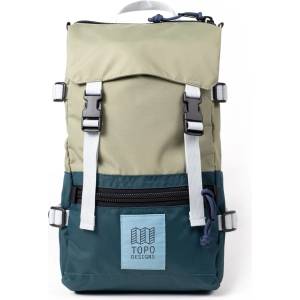 Topo Designs Дневна раница Topo designs Rover Pack Mini Recycled Daypack - Oil Green / Dark Pine - размер One Size (502-8703-1811)