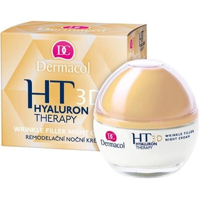Dermacol 3D Hyaluron Therapy ремоделиращ нощен крем 50 ml за жени
