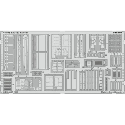 EDUARD 1 48 F A-18C exterior for KINETIC kit
