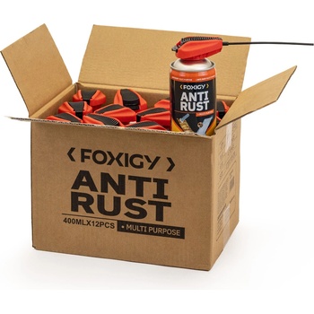 Foxigy Спрей за отстраняване на ръжда 400 мл, 12 броя Foxigy (400ml Anti-rust spray)