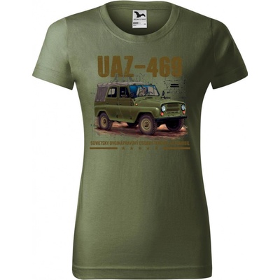 Tričko dámske UAZ 469 olive