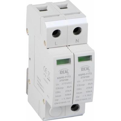 Kanlux Svodič přepětí 1PN KSPD-T1T2 275/100 Kanlux