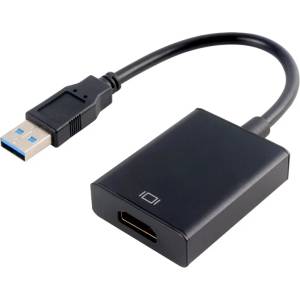 VCOM адаптер USB-A > HDMI 1080p (CU320-B)