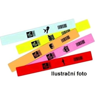 Zebra Z-Band UltraSoft náramkové pásky, DT, 25mm x 279 mm, 6 x 175ks, bílá(BEZ KAZET)