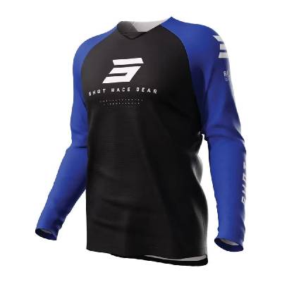 Блуза с дълъг ръкав Shot Escape long sleeve jersey - Blue / Black (Escape Royal Blue)