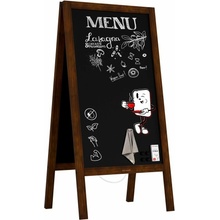Allboards, Reklamní áčko s křídovou tabulí 100 x 60 cm - voděodolné,PK75WR