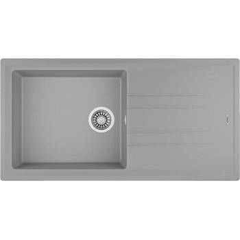 Teka Гранитна мивка, обръщаема, за шкаф 60 см Stone 60 L-TG СИВ МЕТАЛИК (М.1020.СМ)