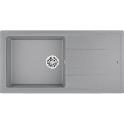 Teka Гранитна мивка, обръщаема, за шкаф 60 см Stone 60 L-TG СИВ МЕТАЛИК (М.1020.СМ)