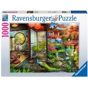 Ravensburger Puzzle Ravensburger Japanese Garden Teahouse Kyoto 1000pc (10217497)