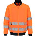 Portwest hi-vis t164 / Светлоотразително работно яке с мрежести панели - hv оранжево xxxl (t164onrxxxl)
