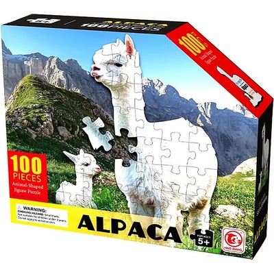 EmonaMall Детски пъзел Лама (100 части) EmonaMall - Код W5361 (W5361-201373215-2002013732150)