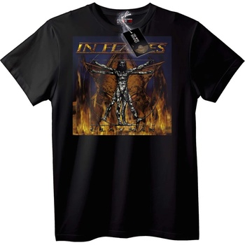NOONEBRAND Тениска In Flames Clayman - 2XL, White
