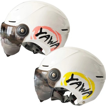 Paolo Каска за мотор pa523 с визьор - бял гланц