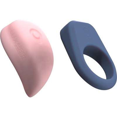 Luxus Interactive Couples Sex Toy App Controlled Pink-Blue