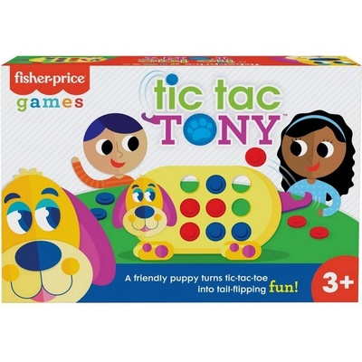 Fisher Price Hra pro předškoláky piškvorky s pejskem Tonym GWN53