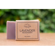 Three Hills Soap přírodní mýdlo levandule a rozmarýn 100 g