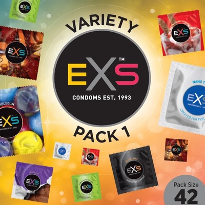EXS Condoms Variety Pack v1 42 pack