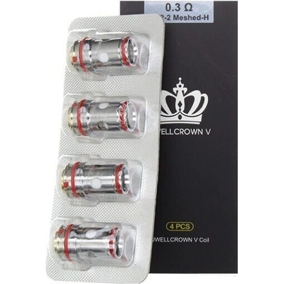 Uwell Crown V Coil UN2-2 mesh 0.3 ohm 4 ks