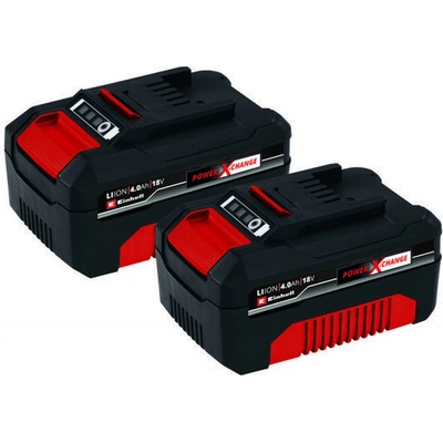 Einhell Power X-Change Twinpack 18V, 2 x 4Ah 4511489